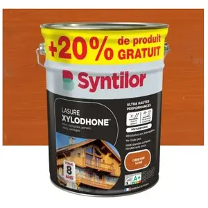 Comparateur de prix : Syntilor - Lasure Xylodhone 5L+20% Chêne Doré Satiné