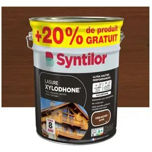 Comparateur de prix : Syntilor - Lasure Xylodhone 5L+20% Chêne Rustique Satiné