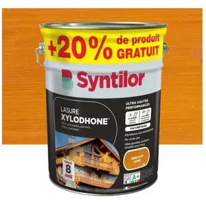 Comparateur de prix : Syntilor - Lasure Xylodhone 5L+20% Chêne Clair Satiné