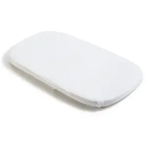 Drap housse + alèse 2-en-1 - Petit à petit - 40 x 80 cm - Blanc