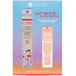 ERBORIAN Kit CC Crème x Super BB Concealer - Le duo peau parfaite pas cher