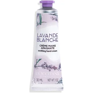 L'OCCITANE - Crème Mains Lavande Blanche - 30 ml - Fabriqué en France pas cher