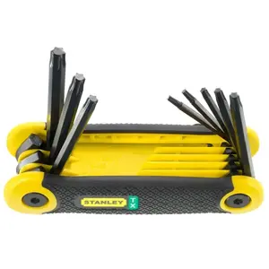 Comparateur de prix : Clé mâle Torx de T9 a T40 STANLEY - 2-69-266 - Jeu de 8 pieces