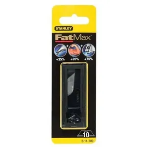 Comparateur de prix : Lot de 5 lames de couteau droites Stanley FatMax 2-11-700
