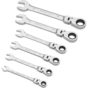 Comparateur de prix : Stanley Clé mixte a cliquet a tête indexable - jeu de 6pieces - 4-91-444 TU