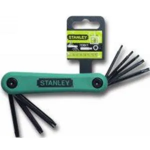 Comparateur de prix : STANLEY Jeu de 8 clés mâles torx gamme pro