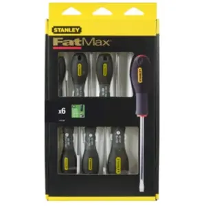 Comparateur de prix : Jeu de 6 Tournevis - STANLEY FATMAX - 0-65-099 - Tamper Torx