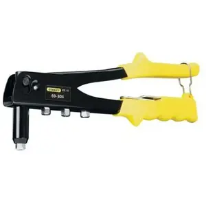 Comparateur de prix : Pince à riveter STANLEY - 0-69-804 - 270 mm - Bec à 90° - 4 buses interchangeables