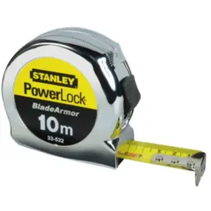 Mesure - STANLEY - 0-33-532 - Blade Armor - 10 m x 25 mm - Powerlock