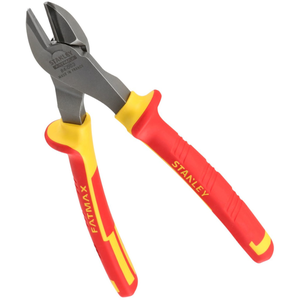 Pince coupante diagonale STANLEY - 0-84-003 - 180 mm - isolée 1000V pas cher