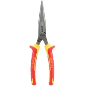 Comparateur de prix : Pince à bec 1/2 ronds droits 200mm isolée 1000V STANLEY 0-84-007
