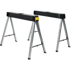 Comparateur de prix : Stanley Pliable pliable de la chevalet 101,7 x 12,5 x 75,8 cm en métal 