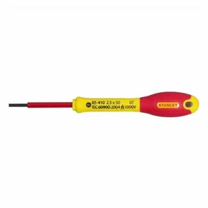 Comparateur de prix : Tournevis plat isolé 1000V Fatmax de la marque Stanley
