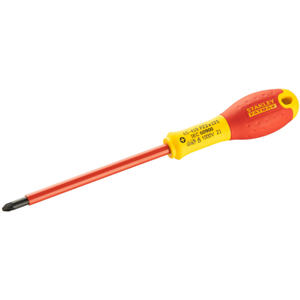 Tournevis - STANLEY - FATMAX isolé 1000 V - Pozidriv PZ2x125mm