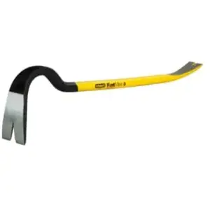 Comparateur de prix : Pied de biche - STANLEY - Fatmax - 60 cm - Acier au carbone - Largeur 50% plus grande
