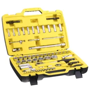 Comparateur de prix : Coffret à douilles 1/4' et 1/2' STANLEY - Jeu de 81 pièces - FMMT82826-1 TU