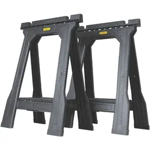 Stanley 1 Tréteaux Pliable Junior 58,1 X 81,8 X 12,6 - 362 Kg/paire (x2) pas cher