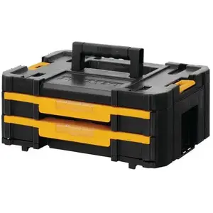 Comparateur de prix : Coffret T-STAK IV 2 tiroirs avec diviseurs - DEWALT - DWST1-70706 TU