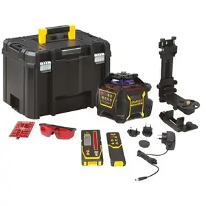 Comparateur de prix : Stanley Niveau laser rotatif - intérieur extérieur - X700LR - rouge STANLEY