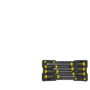Stanley Transmodule Jeu de Tournevis Cushiongrip, 8 pcs - STMT1-74181