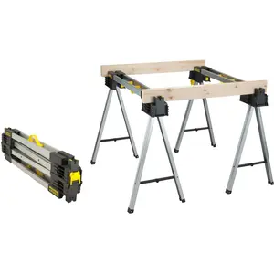 Comparateur de prix : Lot de 2 tréteaux FATMAX® 900kg - STANLEY - FMST1-75763