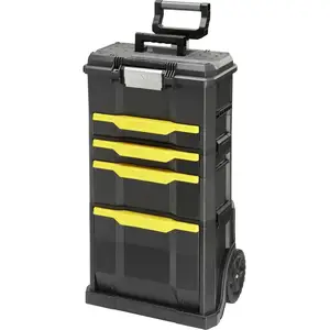 Comparateur de prix : STANLEY FATMAX Servante modulo 3 en 1 - Boîte à outils Touchlatch - 86,6x48,8x34,8cm