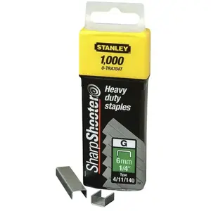 Comparateur de prix : Stanley Agrafes 8mm Type G - Boîte de 5000