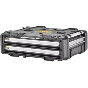 Organisateur avec 2 tiroirs TOUGHSYSTEM 2.0 DXL - DEWALT - DWST08520-1 pas cher