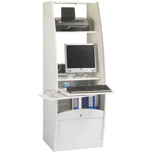 Comparateur de prix : SIMMOB Armoire Informatique Galbée Largeur 60 cm 5 Niches
