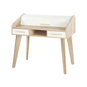 Comparateur de prix : Bureau 2 tiroirs Twist SIMMOB Blanc