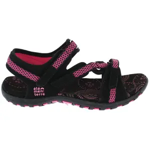 Sandales de randonnée femme Élémenterre Altata 2811_NOIP Noir 37 pas cher
