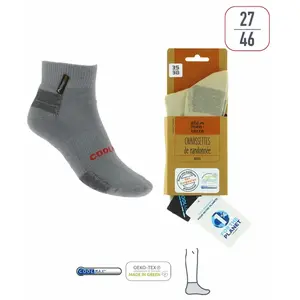 Comparateur de prix : Chaussettes de randonnée low Élémenterre Notos Gris 35 MAG5960306