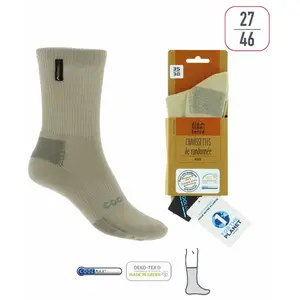 Comparateur de prix : Chaussettes de randonnée coolmax Élémenterre Notos Beige 35 MAG5960272