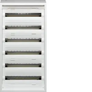 Coffret Vega d saillie - 6 rangées - 144 modules - Blanc - FD62DN Hager