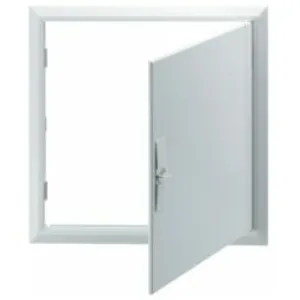 Hager - Cadre avec Porte pour bac d'encastrement Gamma 13 - GF326E