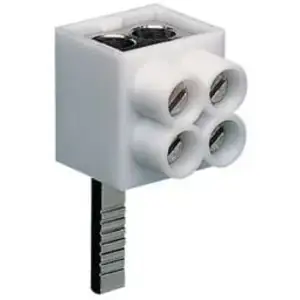 Hager Borne de raccordement 1P languette 2 câbles 16mm² Vendu à l'unité pas cher