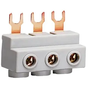 Hager - Borne de raccordement pour disjoncteur moteur 3P 63A fourche 1... pas cher