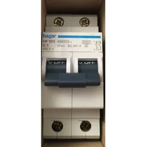 Hager - NF203 466203 Disjoncteur 2P 10kA C3A pas cher