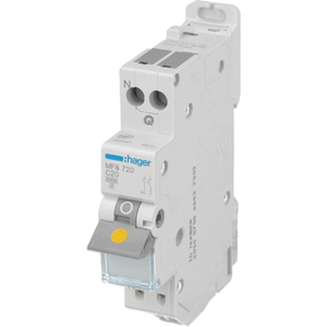 Comparateur de prix : Disjoncteur Hager 10A MFS Sans Vis 1P+N 3kA