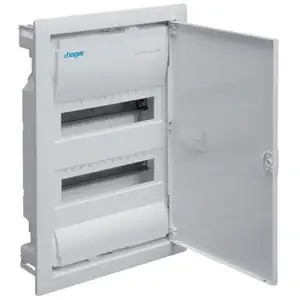 Comparateur de prix : Hager - Tableau électrique encastrable 2x 12 modules IP30 étanche VU24NE