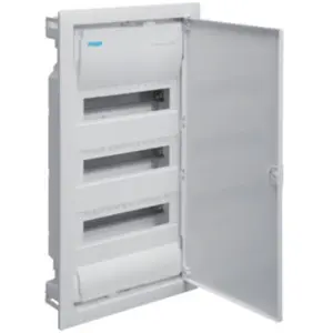Comparateur de prix : Hager Armoire de distribution encastrée 3 rangées