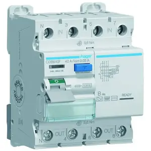 Hager - interrupteur differentiel 3P+N 4 pas cher