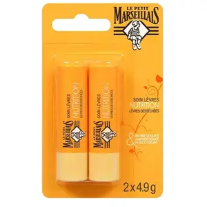 Comparateur de prix : Le Petit Marseillais Soin Lèvres Nutrition lèvres desséchées x2