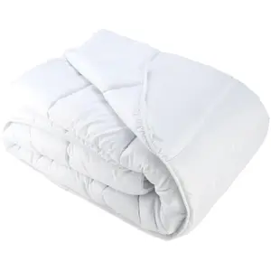 Comparateur de prix : HOME COLLECTION - Couette Blanche 240x220cm Coton Bio 500gr Fab France 220 x 240 cm