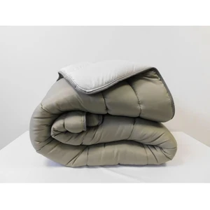 MORTREUX Selenia Couette Bicolore en Polyester gris pas cher