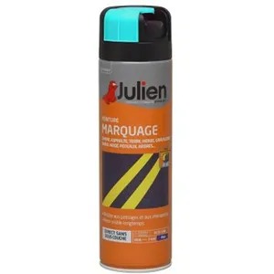 Comparateur de prix : Julien - Peinture aérosol pour Marquage - Mat Bleu Fluo - 500 ml