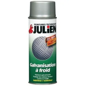 Comparateur de prix : JULIEN AEROSOL GALVANISATION A FROID Brillant 400 ml