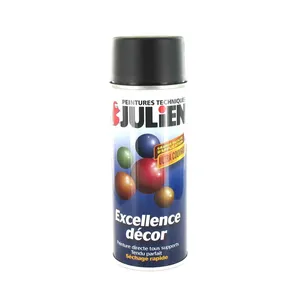 Comparateur de prix : Peinture aérosol Julien noir satine 400ml
