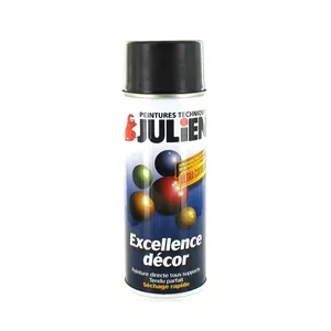 Comparateur de prix : Peinture aérosol Julien noir brillant 400ml