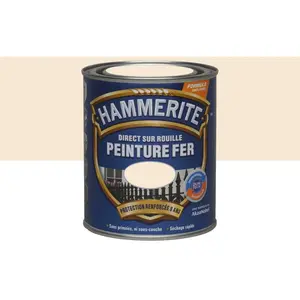 Comparateur de prix : Peinture blanc cassé brillant 0,75l - HAMMERITE -